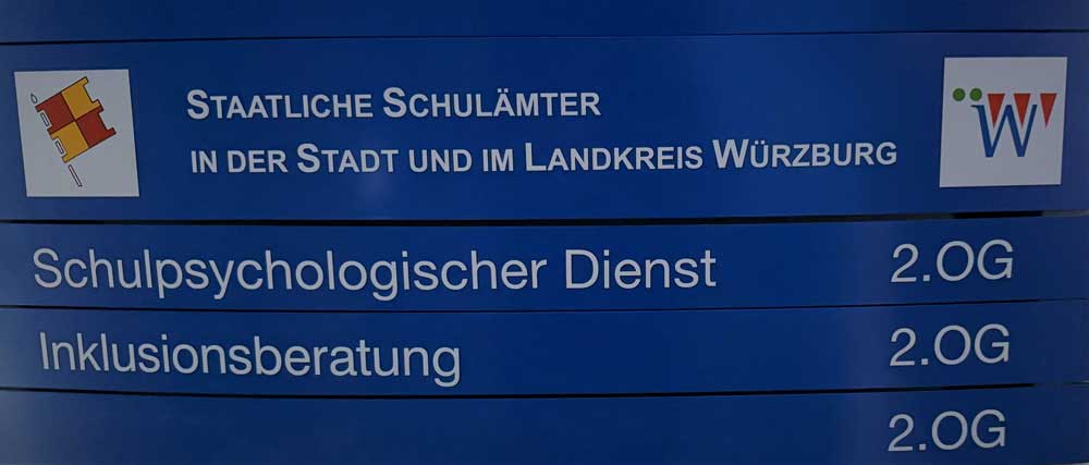 Schulamtsteam in der Stadt und im Landkreis Würzburg